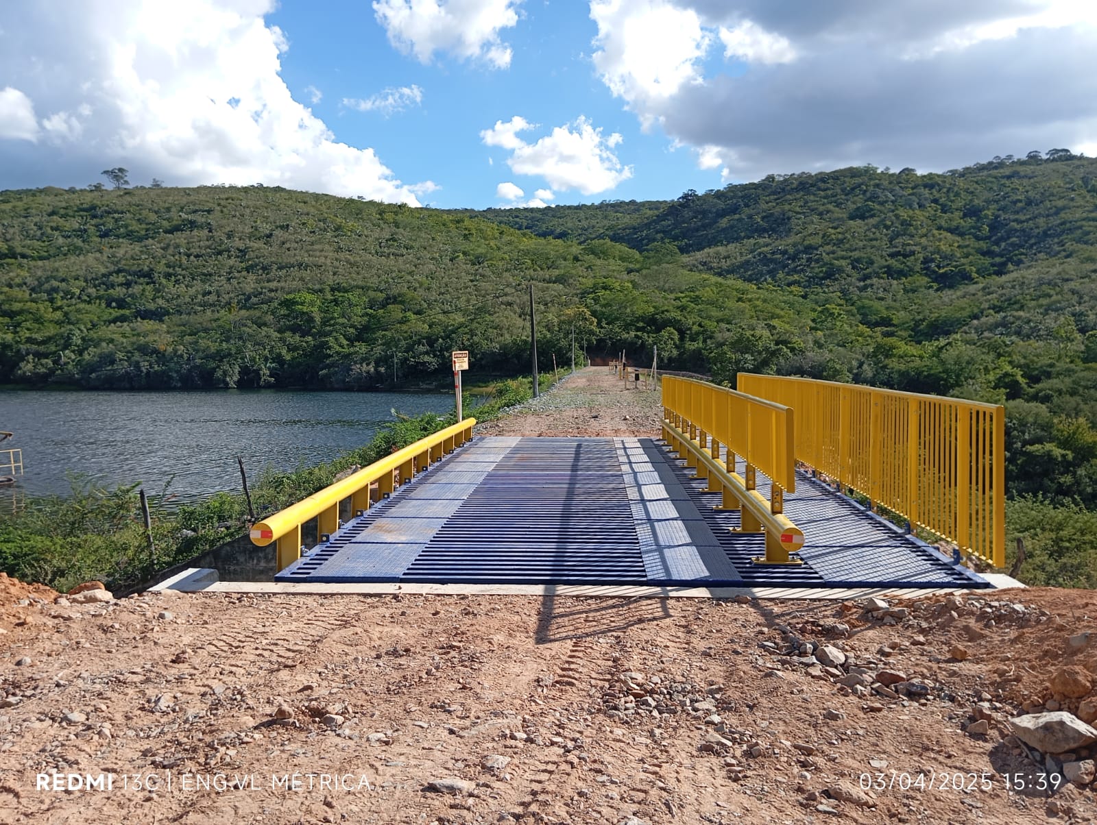 Ponte Metálica EcoAllSteel